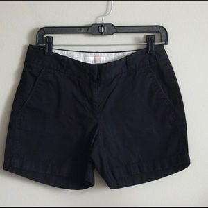 J Crew Black Shorts